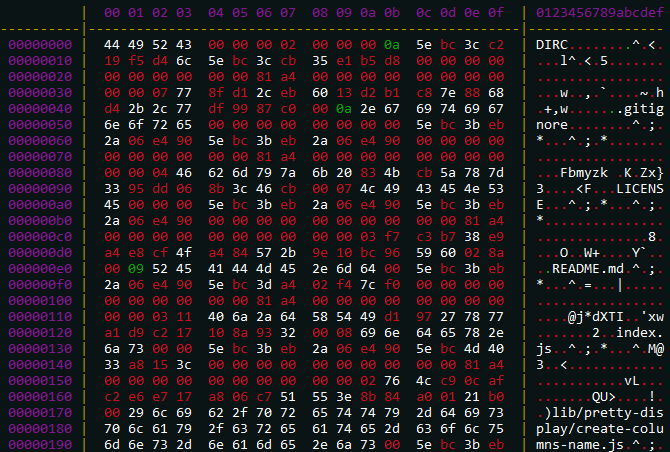 hex-reader preview