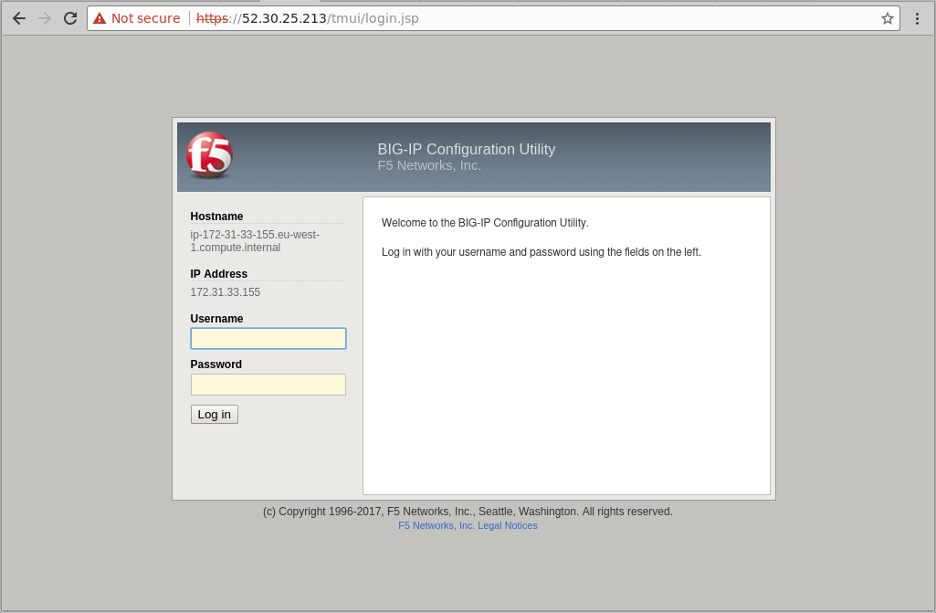 f5 big-ip login