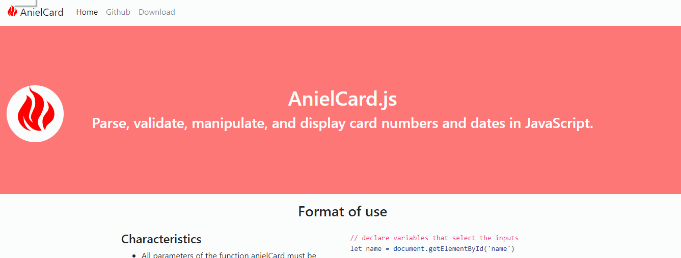 Card validation