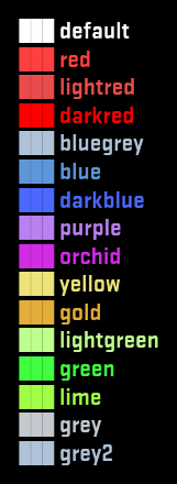 CS:GO colors