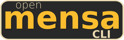 mensa CLI logo