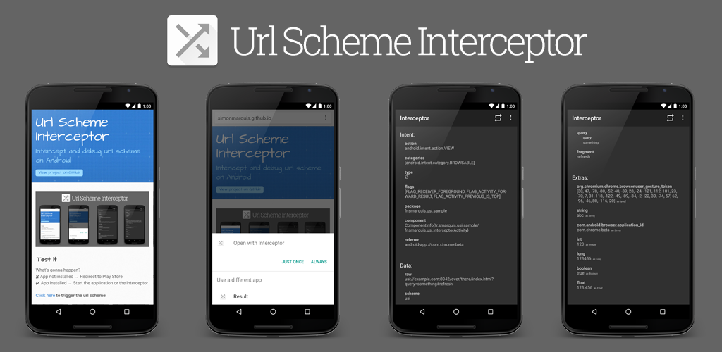 Android-UrlScheme Interceptor