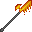 Flamed dragonbone glaive