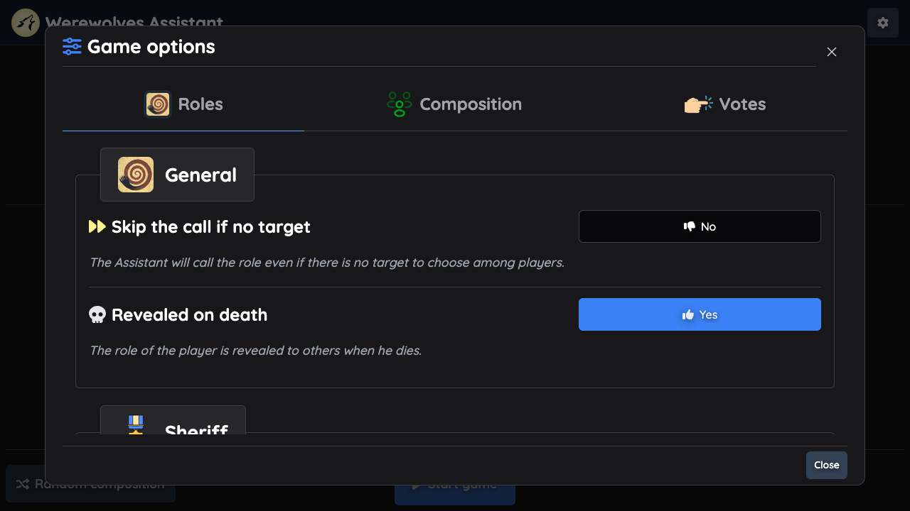 Game Lobby Options Hub