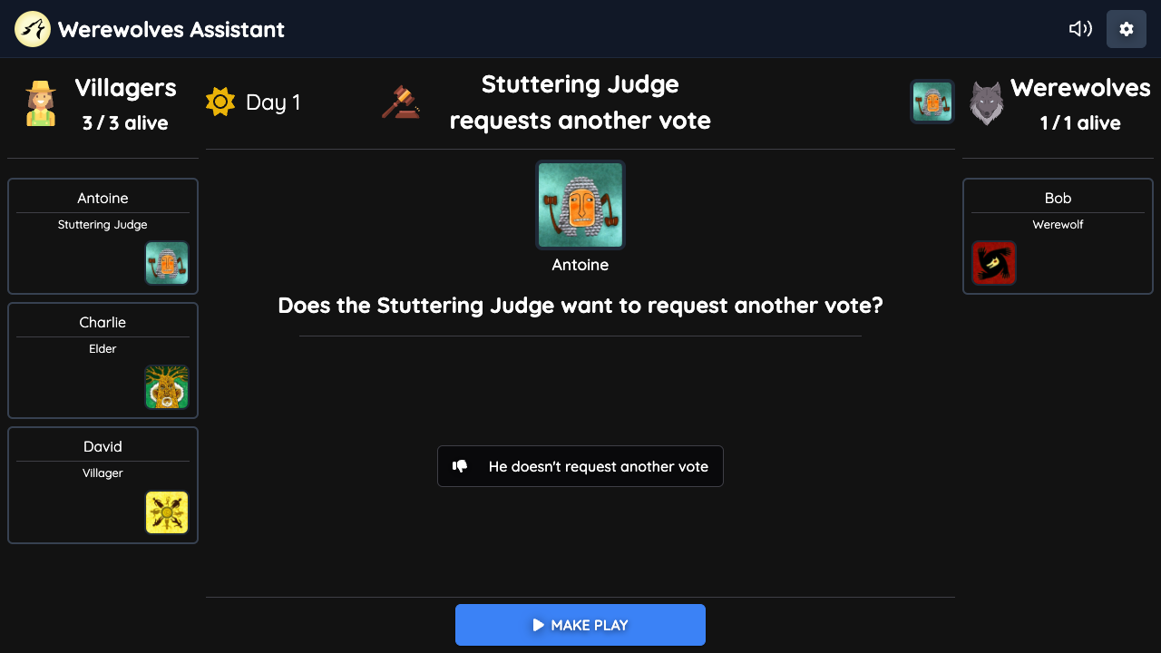 Stuttering Judge Requests Another Vote Playground