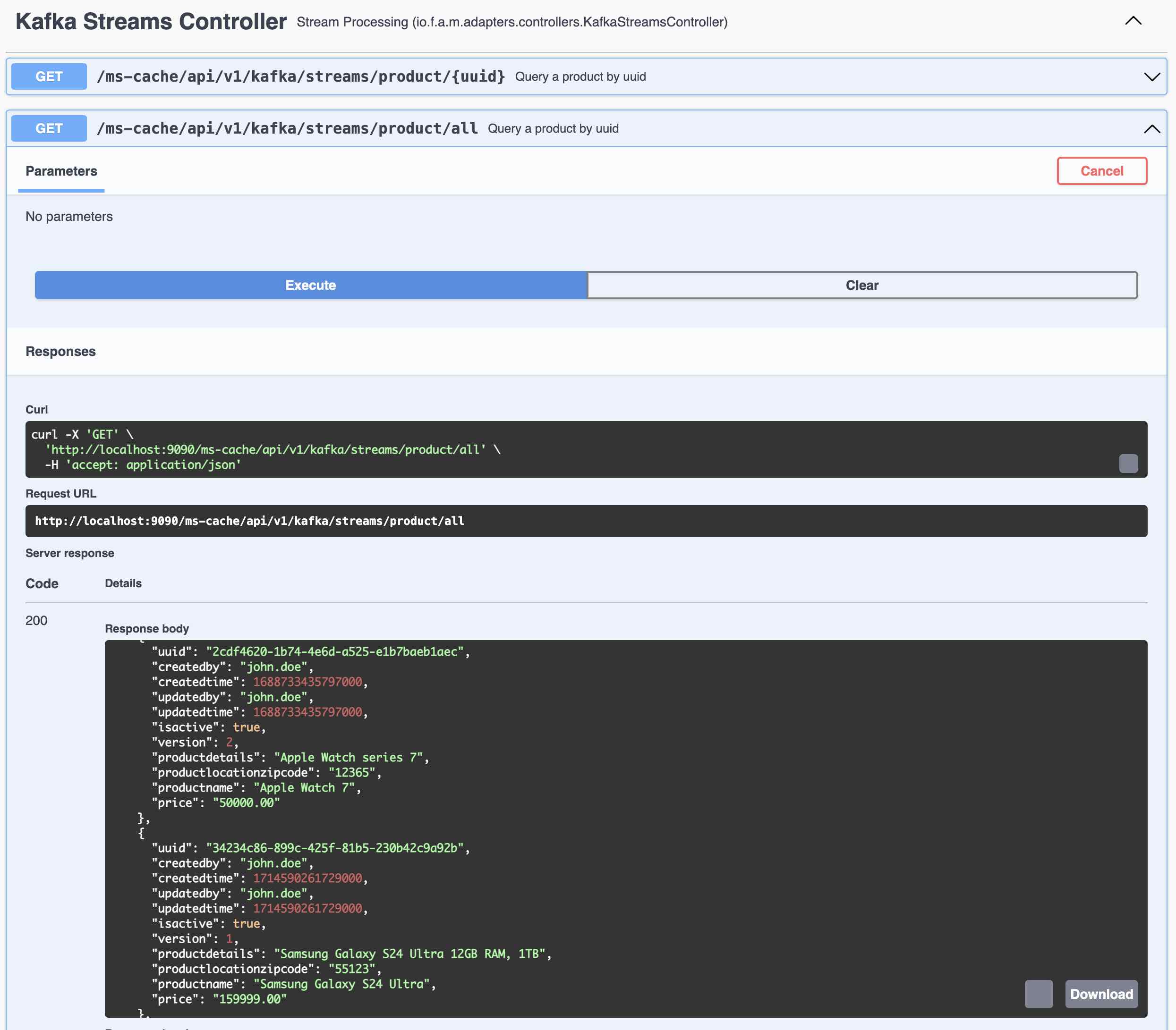 Kafka Streams-Query-1