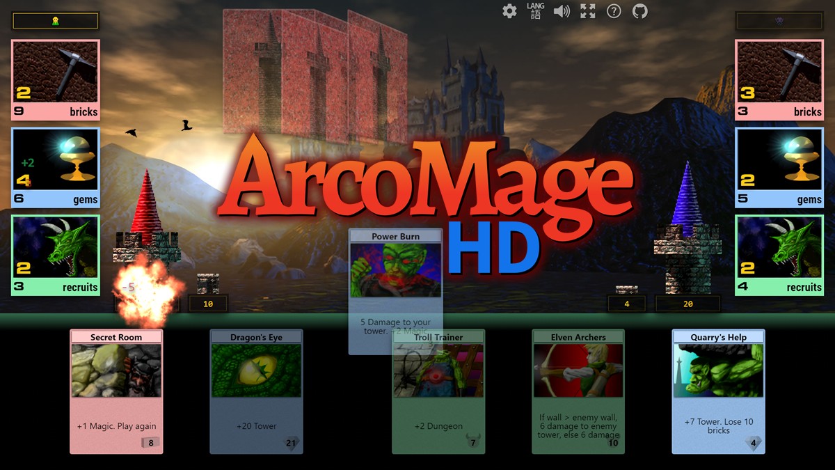 ArcoMage HD screenshot