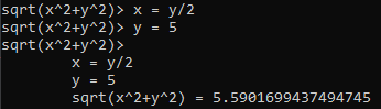 Defining variables as subterms