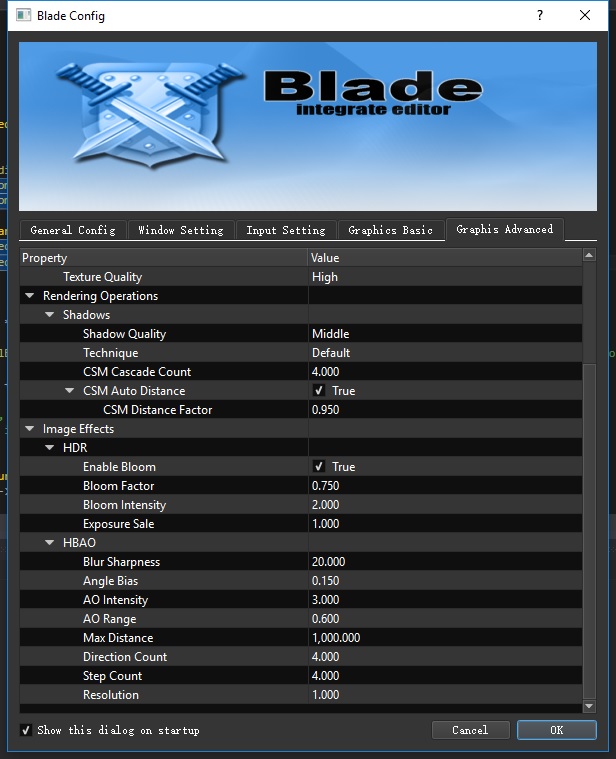 Config Panel