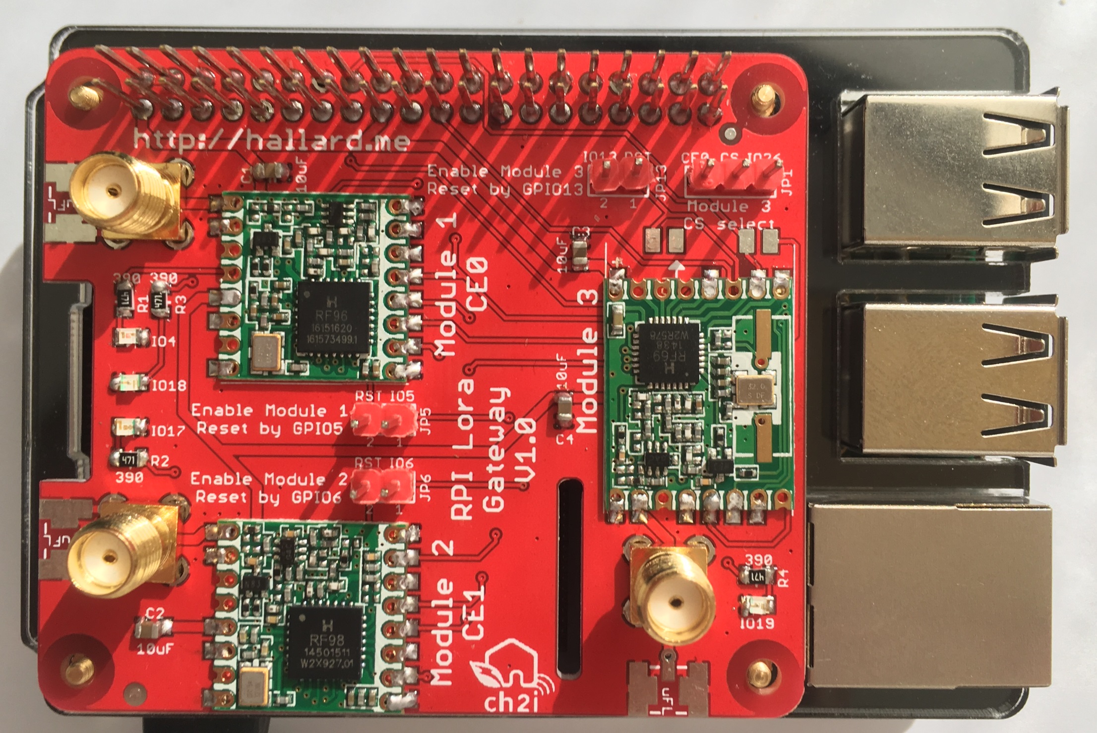 Raspberry PI Lora Gateway/Node