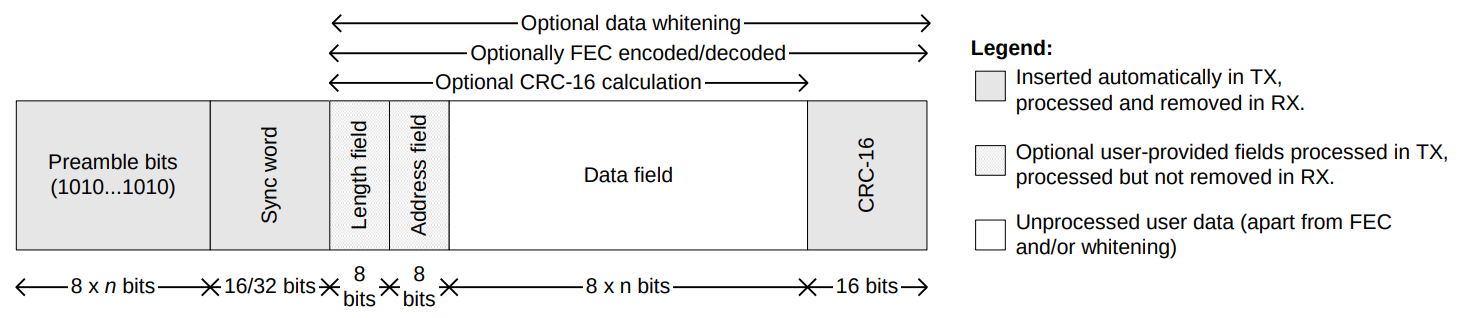 Packet format