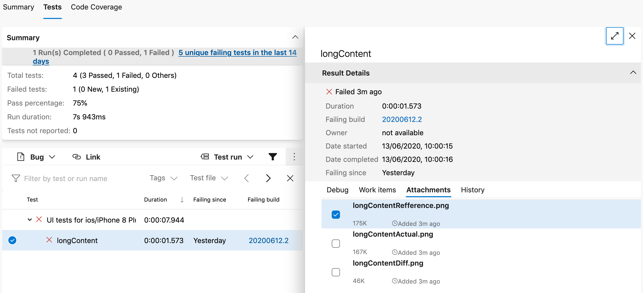 Azure DevOps Test Results