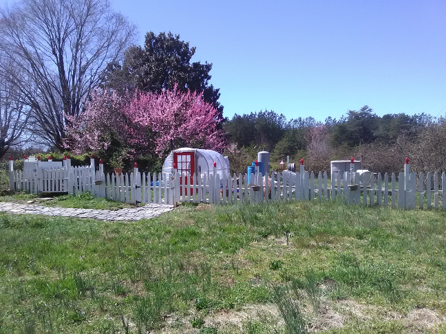 Greenhouse Structure Image Distant