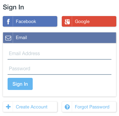 auth look & feel screenshot