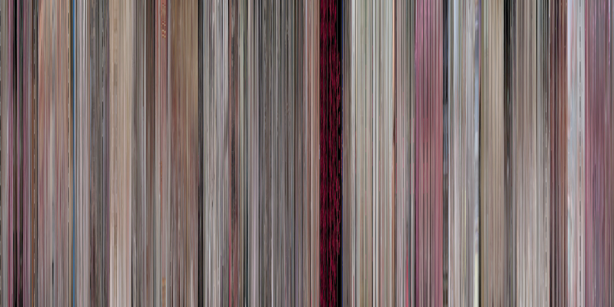 Movie Barcode of Scarface