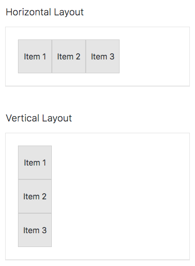 Screenshot of vaadin-ordered-layout