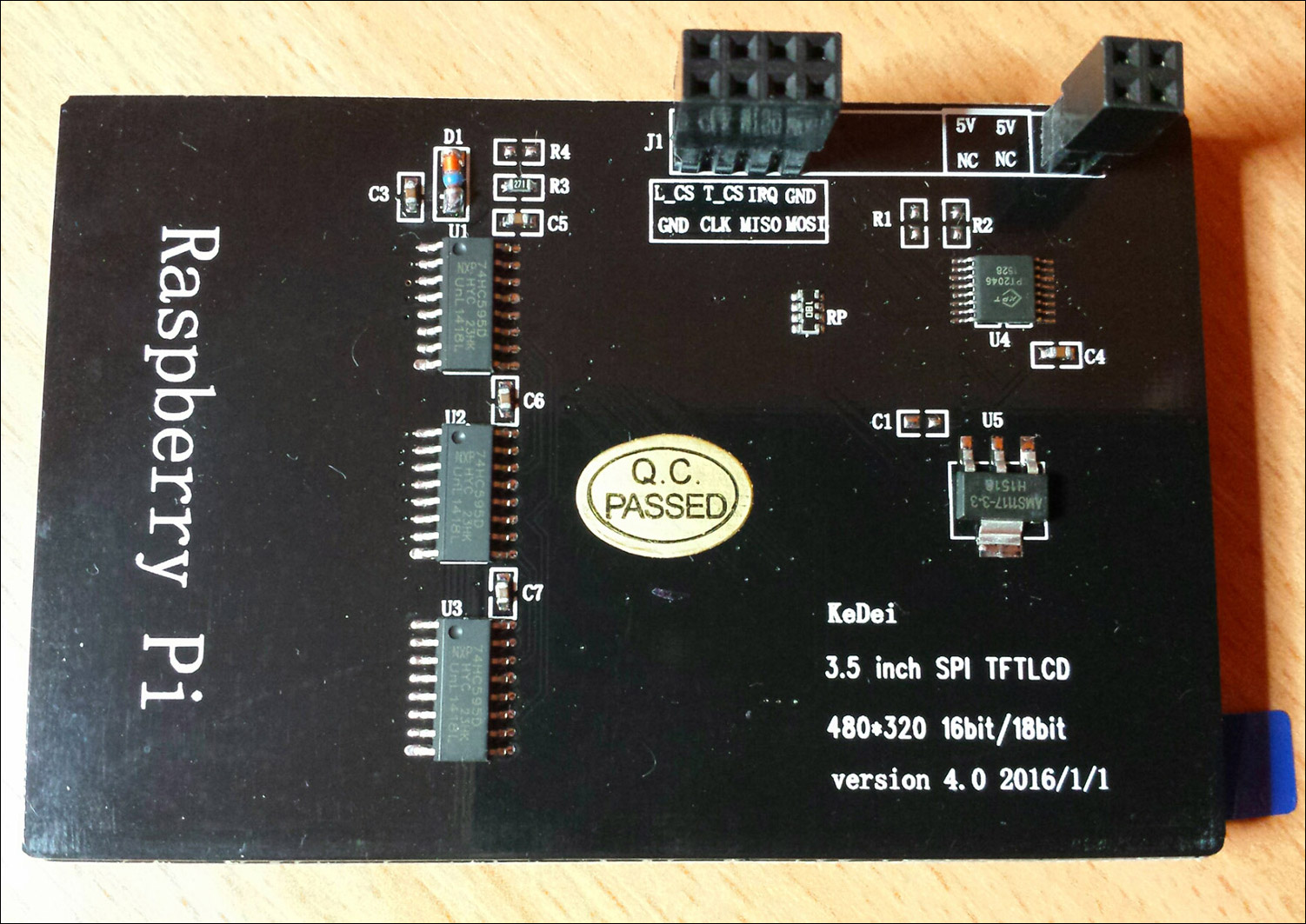 Original 3.5" KeDei LCD module