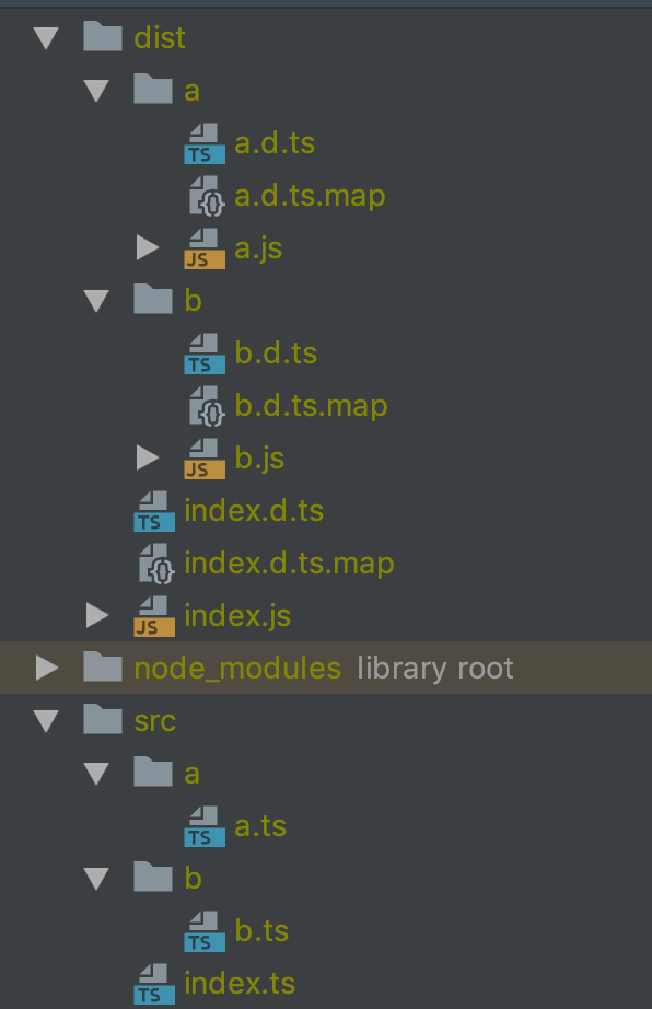 TSC emitted code