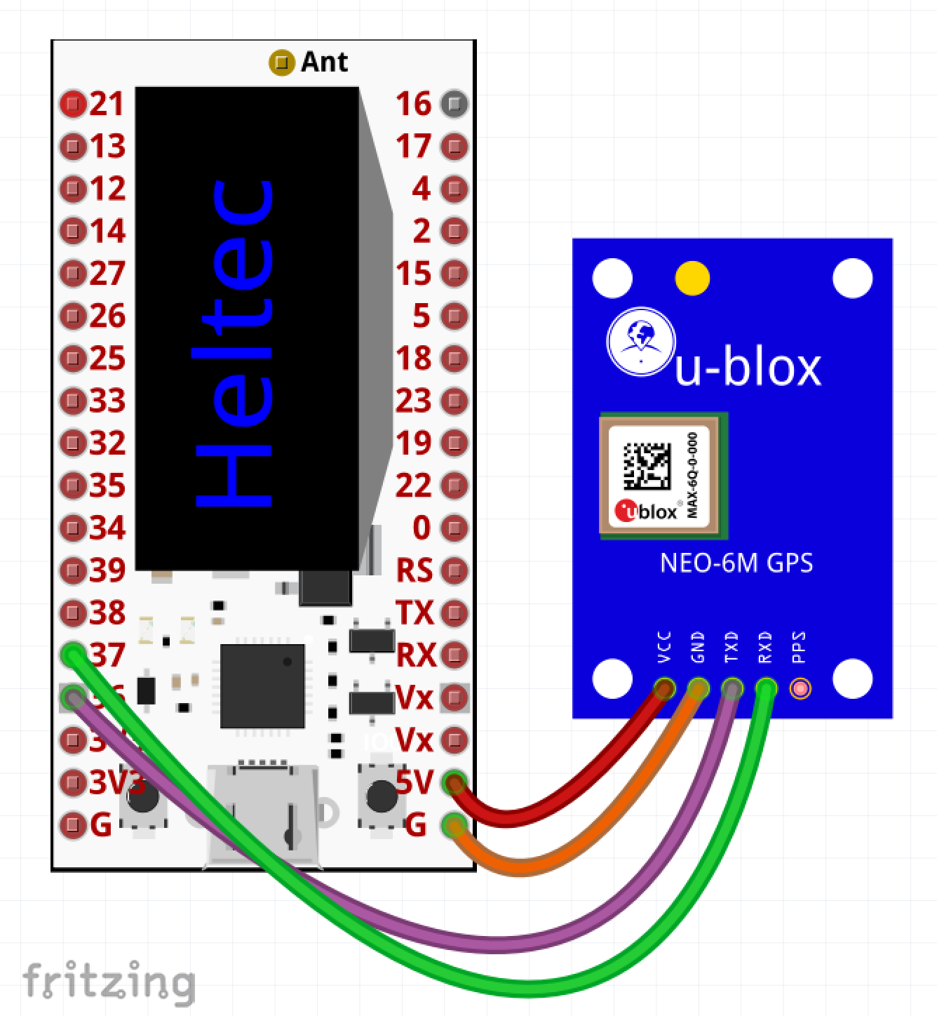 Lora Heltec GPS Tracker